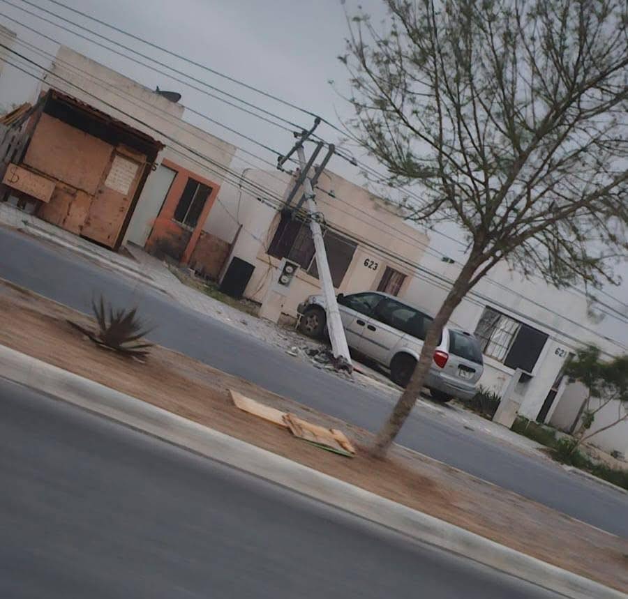 Afectaciones en Reynosa. Foto de Facebook