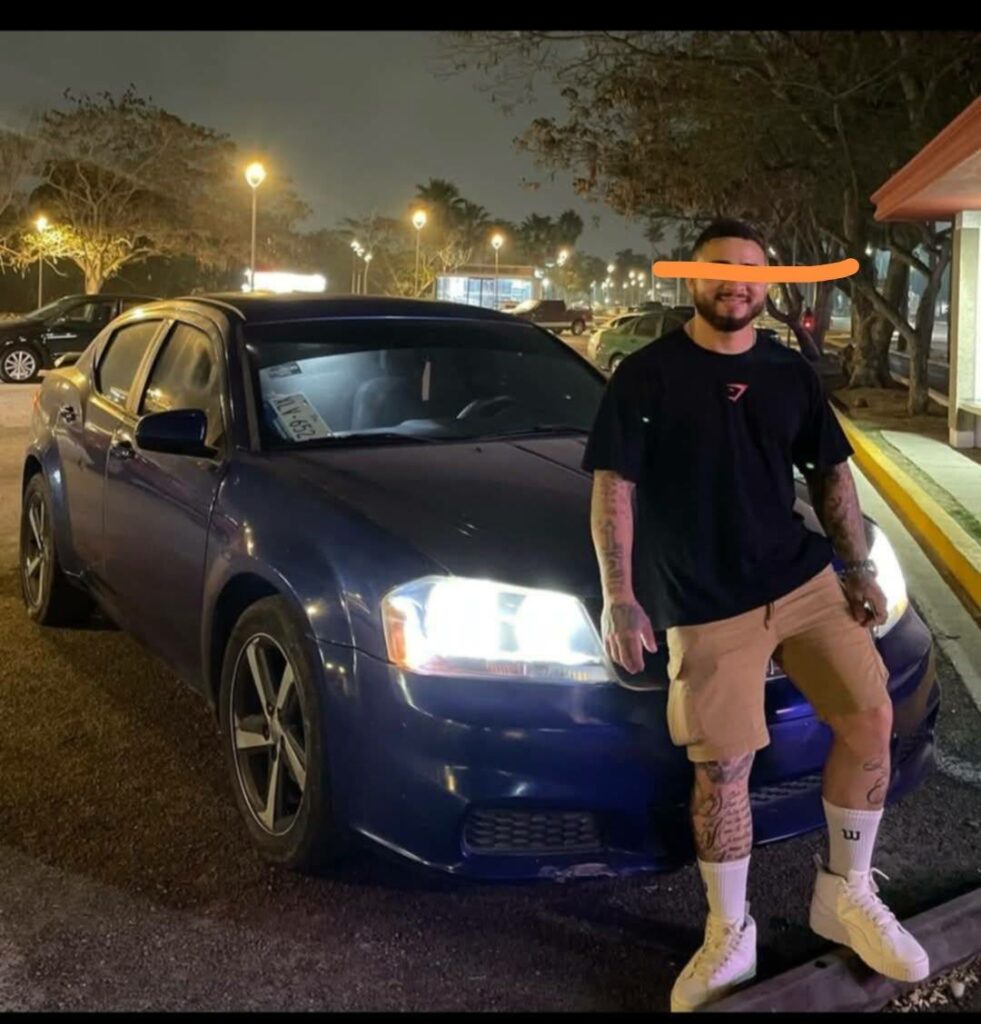 Presunto responsable del asesinato del joven Ezequiel. Foto de Facebook Eneri Balleza