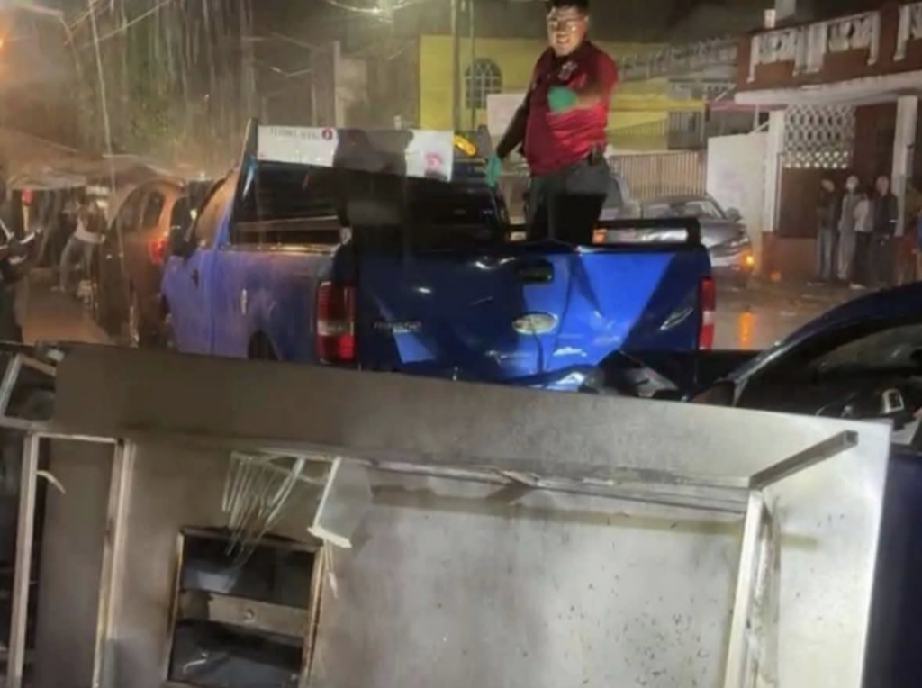 Atropellamiento en la colonia Morelos. Foto de Facebook