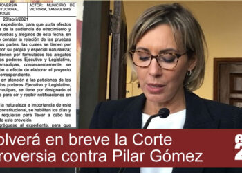 Resolverá en breve la Corte controversia contra Pilar Gómez