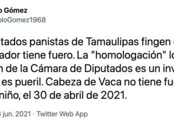 CDV sin fuero desde el Día del Niño; diputados del PRIAN+MC se lo regresan