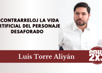 A contrarreloj la vida artificial del personaje desaforado