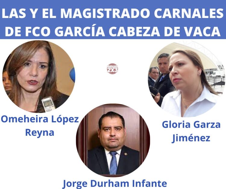 Llegan tres magistrados carnales de CDV