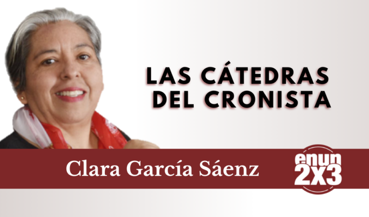 Las cátedras del cronista