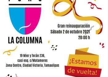 Reapertura del Foro la Columna este 2 de octubre