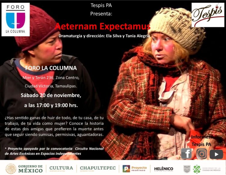 Programa teatral doble en Foro La Columna