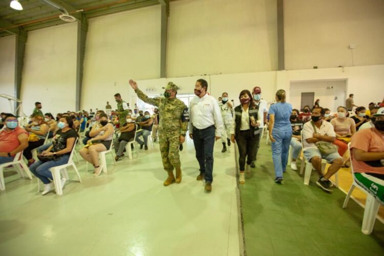 Aplican segunda dosis de vacuna anti Covid en Aldama, González, Antiguo Morelos y Nuevo Morelos, anuncia Rodolfo González Valderrama