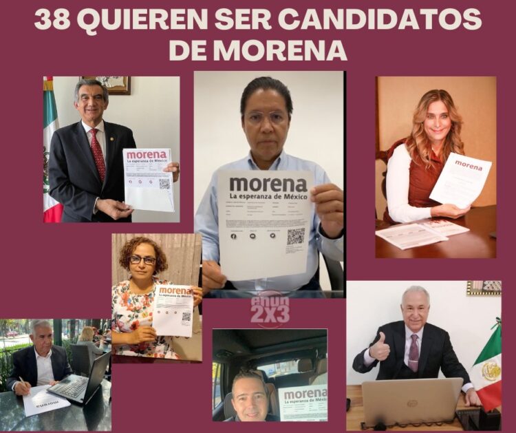 Ninguno de los 38 registrados en Morena podrá chapulinear