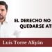 El Derecho no puede quedarse atrás