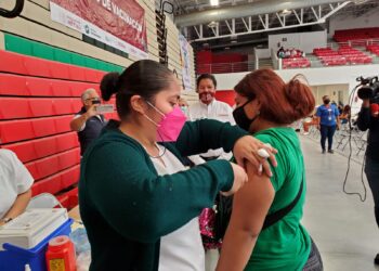 Vacunados contra el Covid-1977 por ciento de los tamaulipecos