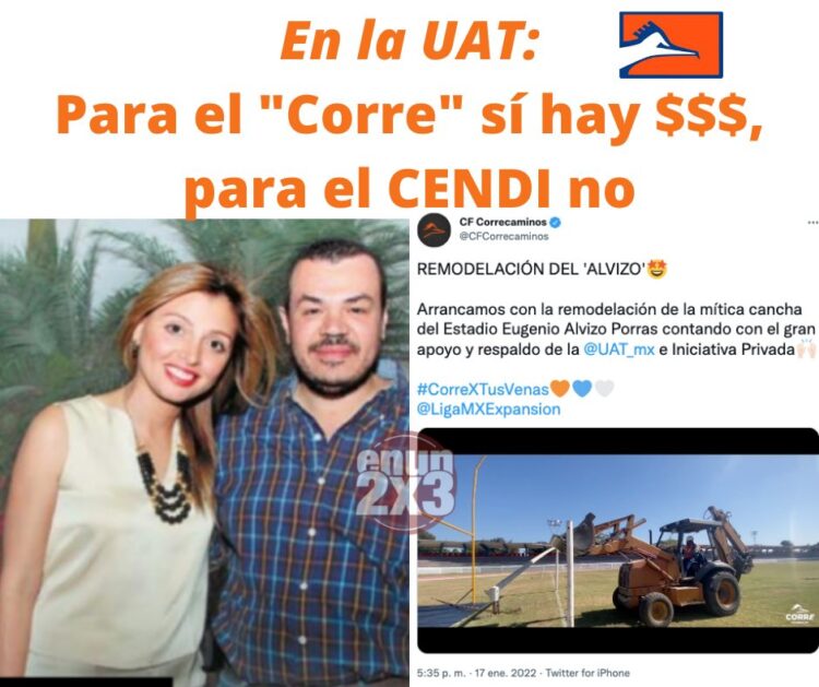 $$$ para el Correcaminos, pero no para el Cendi: rector de la UAT