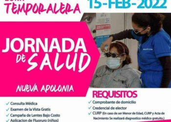 Campaña de salud en la Temporalera