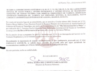 Desesperados en el GobTam regalan un día laboral a mujeres burócratas