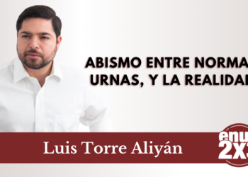 Abismo entre norma-urnas, y la realidad