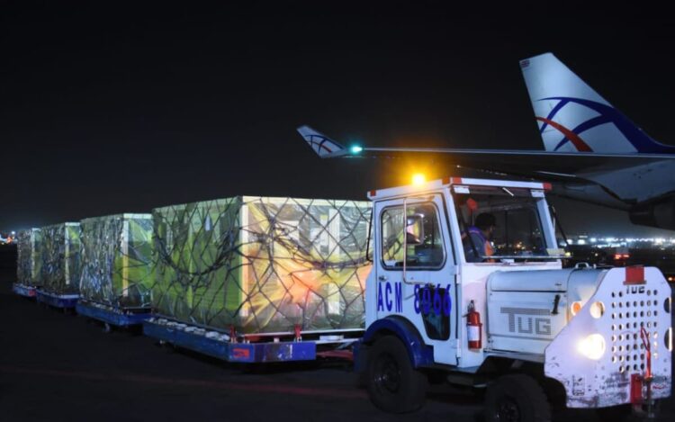 Arriban al país 14 millones 038 mil 500 vacunas contra COVID-19