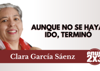 Aunque no se haya ido, terminó