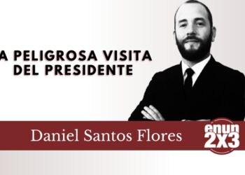 La peligrosa visita del presidente