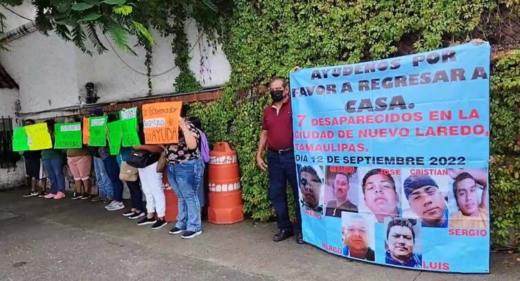 Familiares de desaparecidos piden ayuda al gobernador para encontrar a sus seres queridos