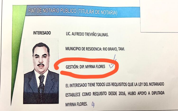 Cancela Gobierno Notaría entregada ilegalmente por Cabeza de Vaca