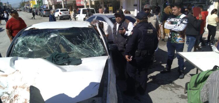 Atropellan a 10 adultos mayores que esperaban pago de pensión en Río Bravo