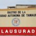 Clausuran el rastro de la Facultad de Veterinaria de la UAT