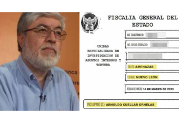 Acosa Fiscal de Guanajuato a periodista Arnoldo Cuéllar
