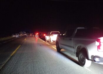 Cierran circulación en carretera Reynosa-San Fernando por agresión a Guardia Nacional