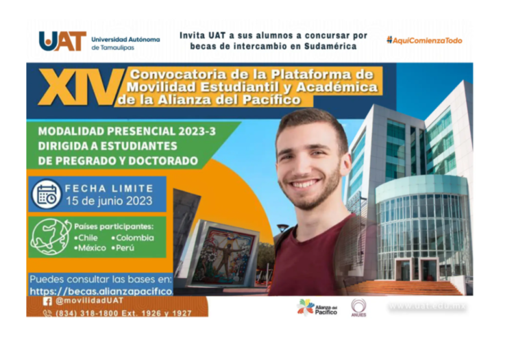Invita UAT a sus alumnos a concursar por becas de intercambio en Sudamérica