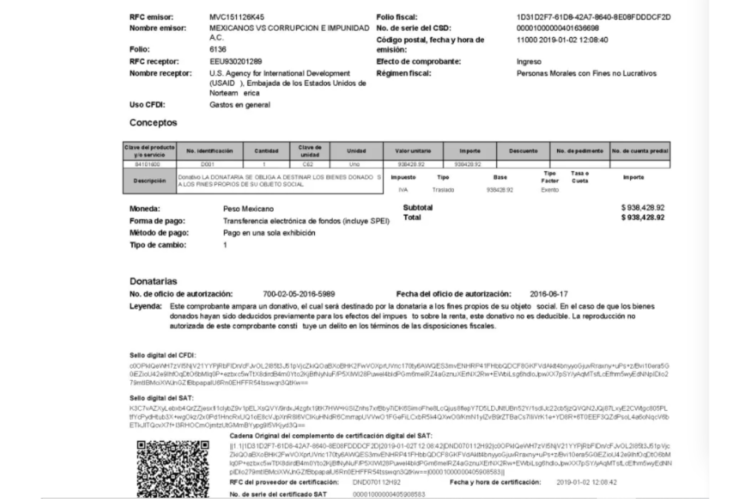 EU donó 48.9 millones de pesos a ‘guerra sucia’ de Claudio X