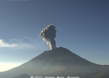 Alerta por el volcán Popocatépetl: qué significa que esté en fase 3