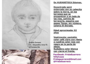 Ahí estaba en una bolsa, como si fuera basura