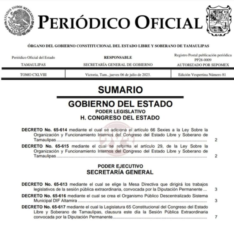 Morena retoma el control del Congreso de Tamaulipas