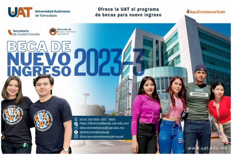 Ofrece UAT becas para nuevo ingreso a alumnos con promedio de 9.7