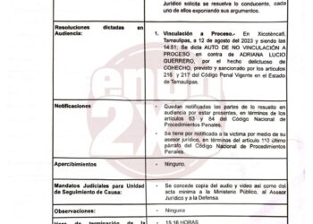 Juez libera de cargos a Síndica que denunció irregularidades del alcalde panista de Ocampo