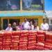 Dona Gobierno de Reynosa 2.7 toneladas de alimento para animales refugiados