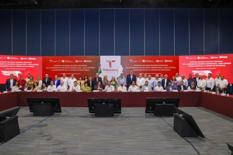 Reynosa es sede de la reunión de la Comisión de Recursos Hidráulicos de la Cámara de Diputados