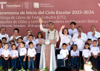 Más de un millón de alumnos regresan a clases en Tamaulipas