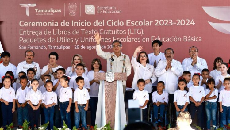 Más de un millón de alumnos regresan a clases en Tamaulipas