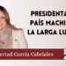 Presidenta en país machista: la larga lucha