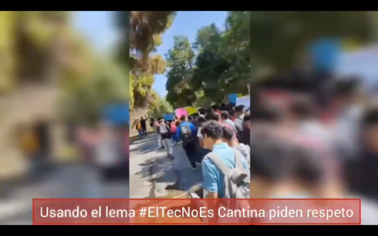 Gobernador del estado de Coahuila ofrece disculpas a estudiantes del Instituto Tecnológico de Saltillo. Foto tomada de video