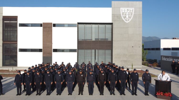 Más de 470 elementos activos se capacitan en la Universidad de Seguridad y Justicia