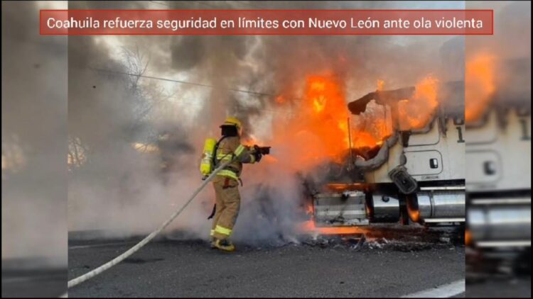 En Coahuila Refuerzan Seguridad en Colindancias con Nuevo León