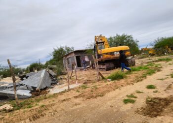 Desalojan violentamente predio de Cabeza de Vaca