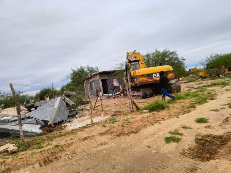Desalojan violentamente predio de Cabeza de Vaca