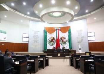 El Pleno del Congreso de Tamaulipas. Foto de prensa del Congreso del Estado.