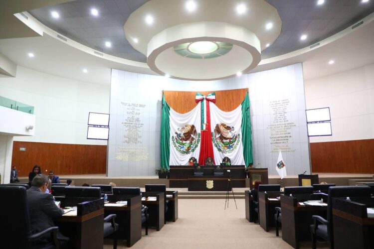 El Pleno del Congreso de Tamaulipas. Foto de prensa del Congreso del Estado.