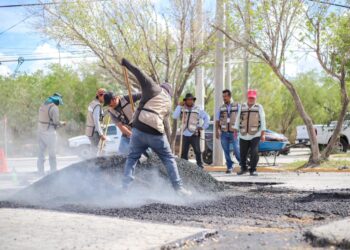 Rehabilita Gobierno de Reynosa el bulevar Loma Blanca