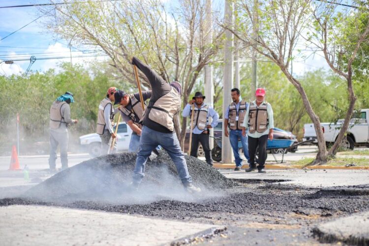 Rehabilita Gobierno de Reynosa el bulevar Loma Blanca