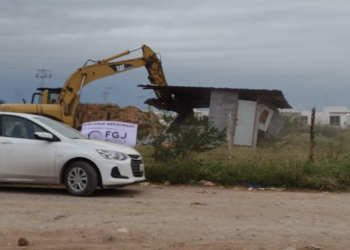 "Cabeza de Vaca está interviniendo en estas cosas ilegalmente", denuncian vecinos de predio El Dorado. Foto cortesía