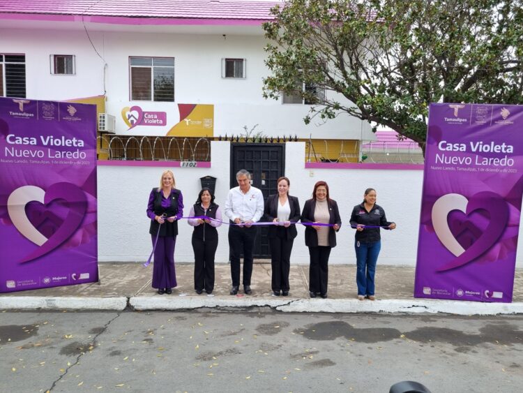 Aperturan en Nuevo Laredo la tercer Casa Violeta de Tamaulipas